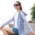 巴洛尼莫 2021夏季新款户外防晒衣女款风衣外套防紫外线夏季轻薄透气外套(蓝色 4XL)第9张高清大图