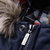 阿迪达斯 三叶草明星同款长款大衣毛领羽绒服连帽外套保暖AC0506 AC0507(蓝色AC0506 XL)第3张高清大图