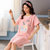 ZHF筑恒丰  纯棉 圆领短袖睡裙B-YJK2904(粉红色 L)第5张高清大图