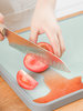 日本品牌砧板切水果加厚双面剁切菜板粘板厨房家用刀板塑料小案板(藕粉色)